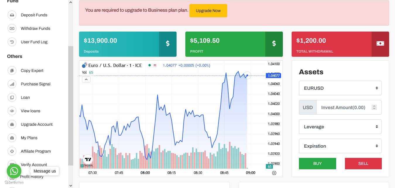 Exclusive Copy Trader Script and Stock Trading Broker Script
